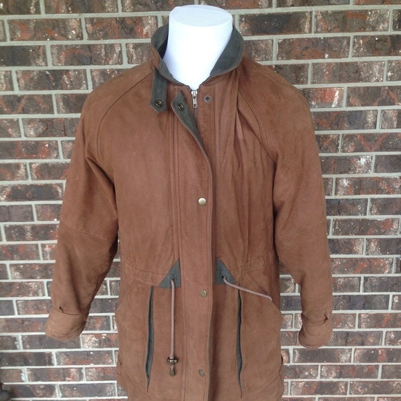 Hillary Paige Men's Leather Jacket Size Small - Picture 4 of 9